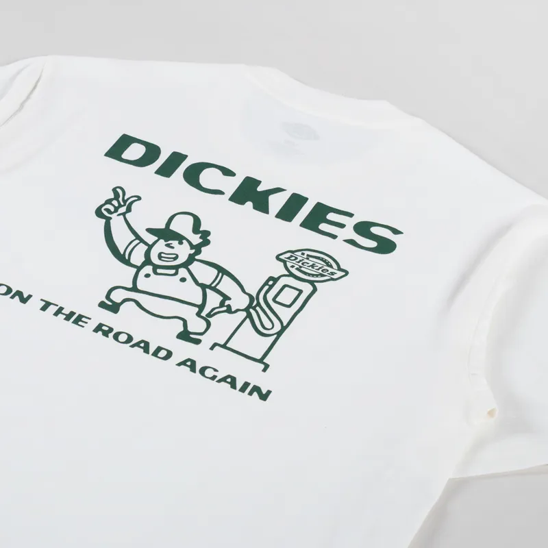 Dickies Burns T Shirt Egret-2