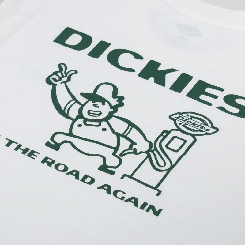 Dickies Burns T Shirt Egret-4