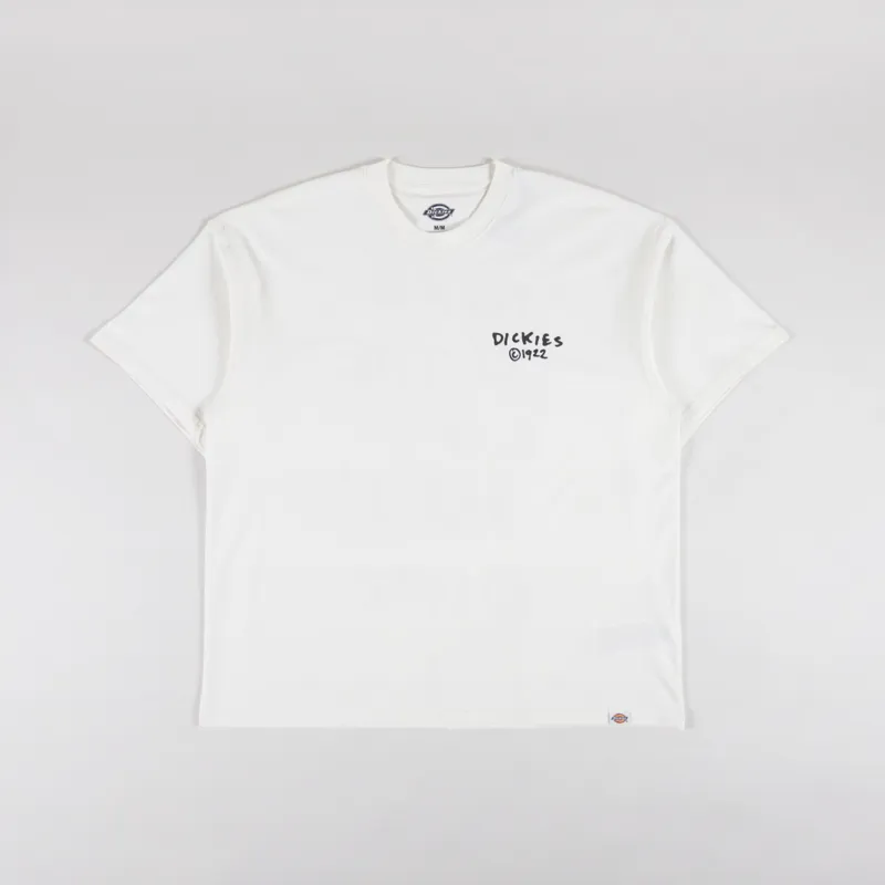 Dickies Sneedville T Shirt Egret-1