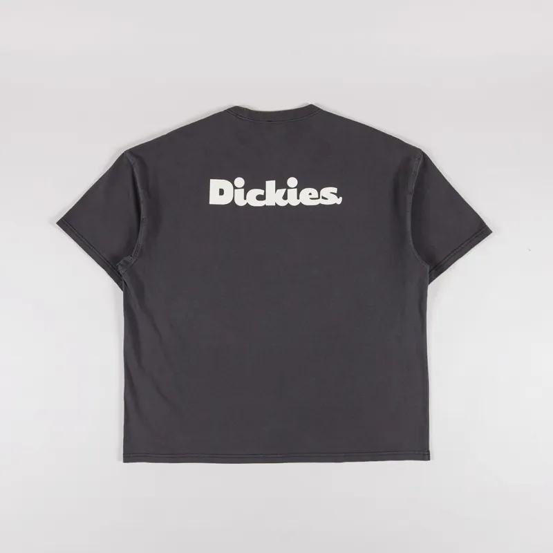 Dickies Slayden Garment Dyed T Shirt Black
