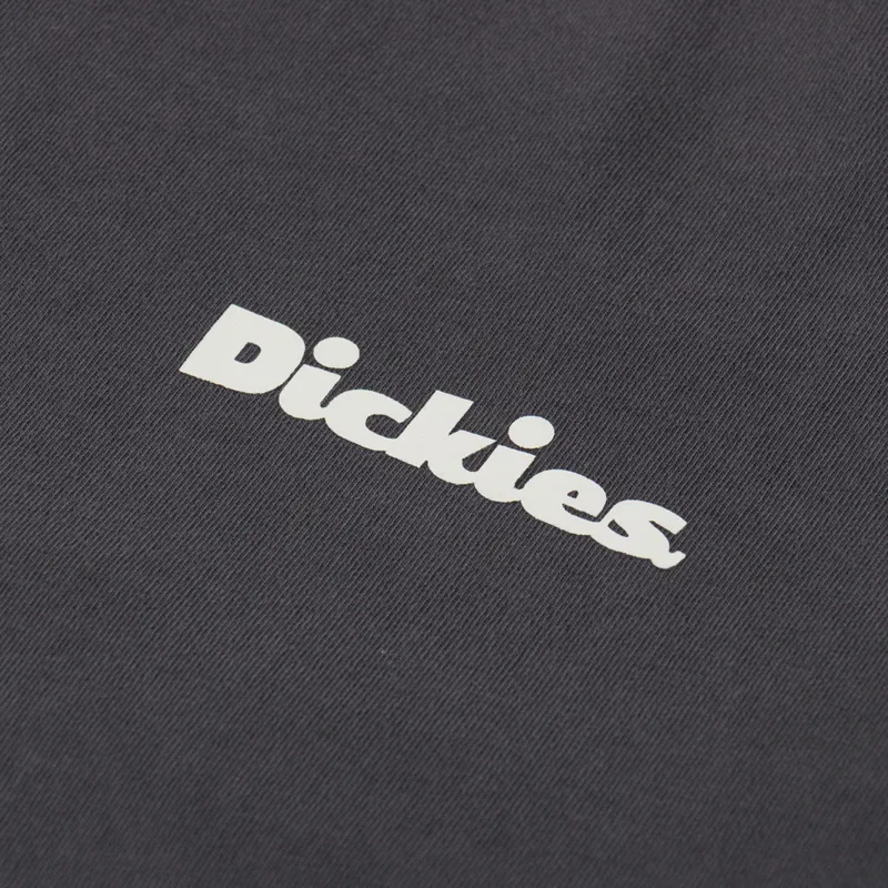 Dickies Slayden Garment Dyed T Shirt Black-5