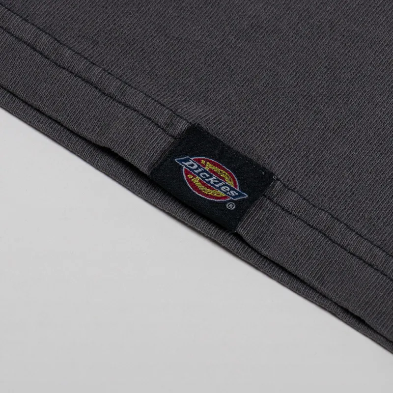 Dickies Slayden Garment Dyed T Shirt Black-7