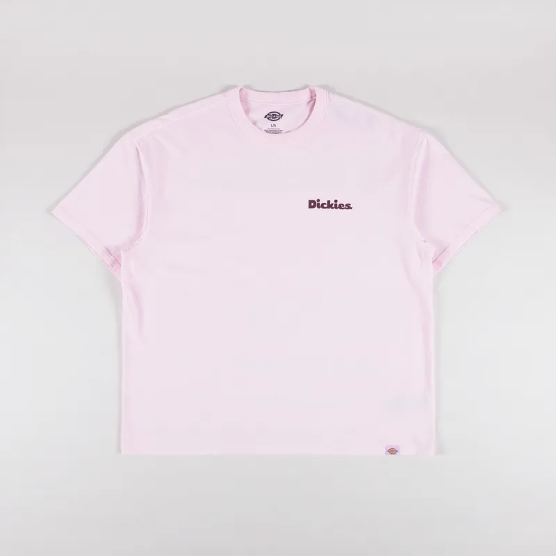 Dickies Slayden Garment Dyed T Shirt Winsome Orchid-1