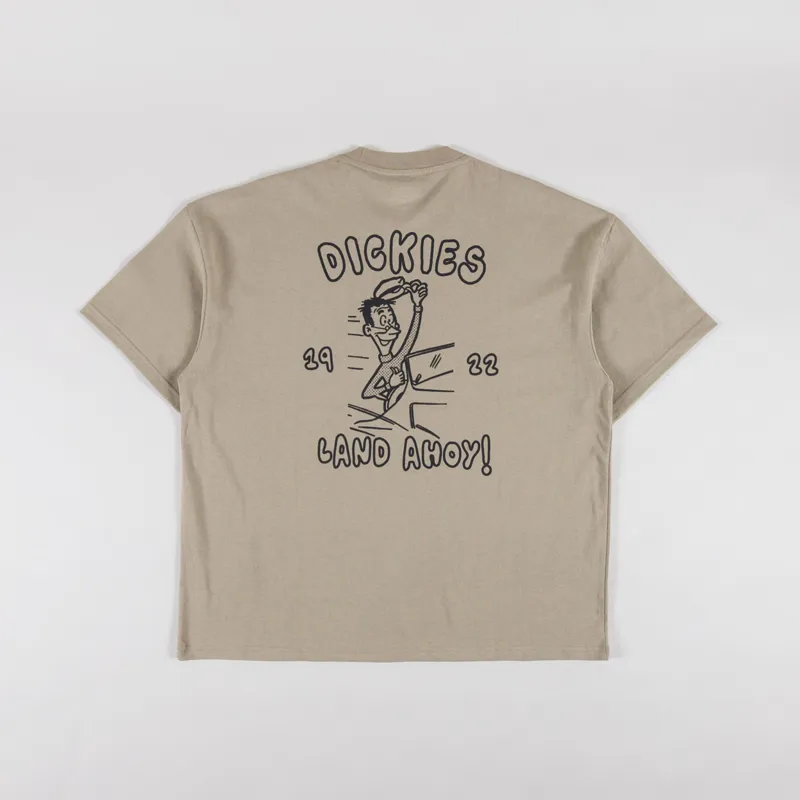 Dickies Decartuville T Shirt Desert Sand