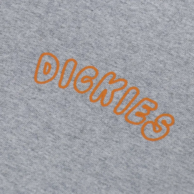 Dickies Decartuville T Shirt Grey Melange-5