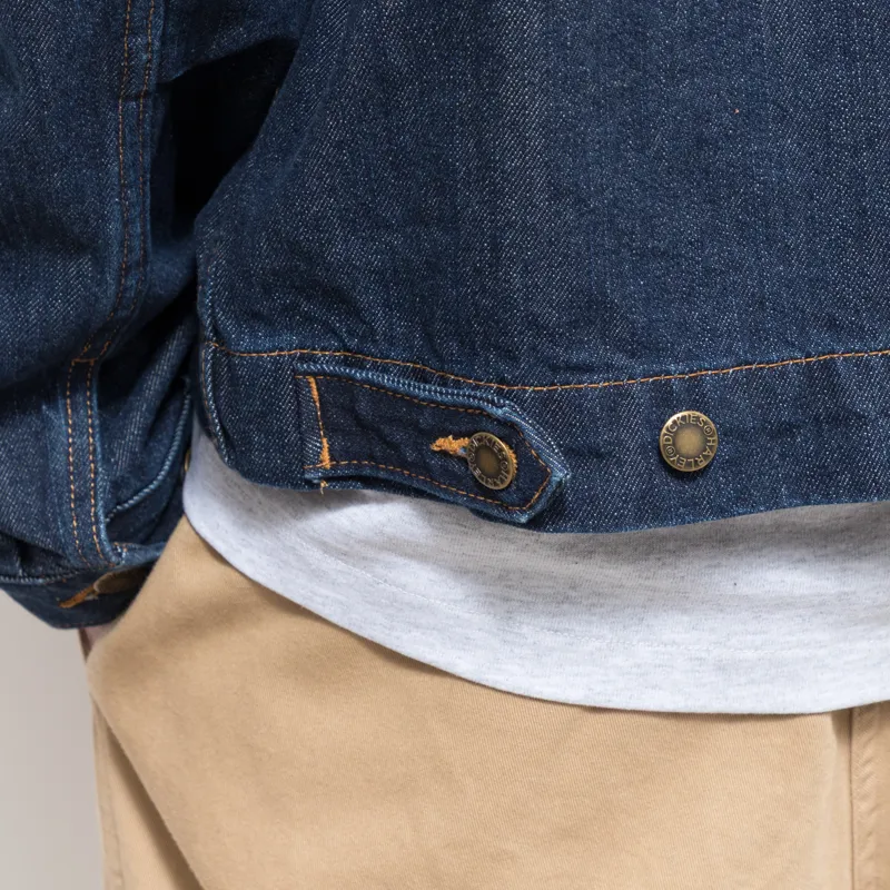 Dickies x Harley-Davidson Boxy Denim Jacket Rinsed Indigo Blue-7