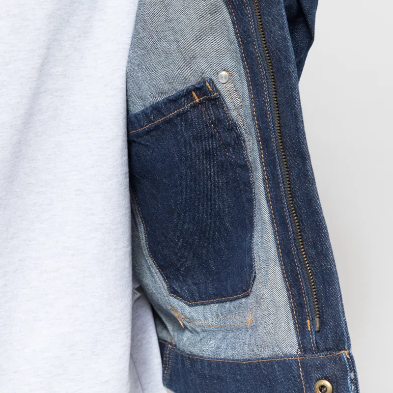 Dickies x Harley-Davidson Boxy Denim Jacket Rinsed Indigo Blue-10
