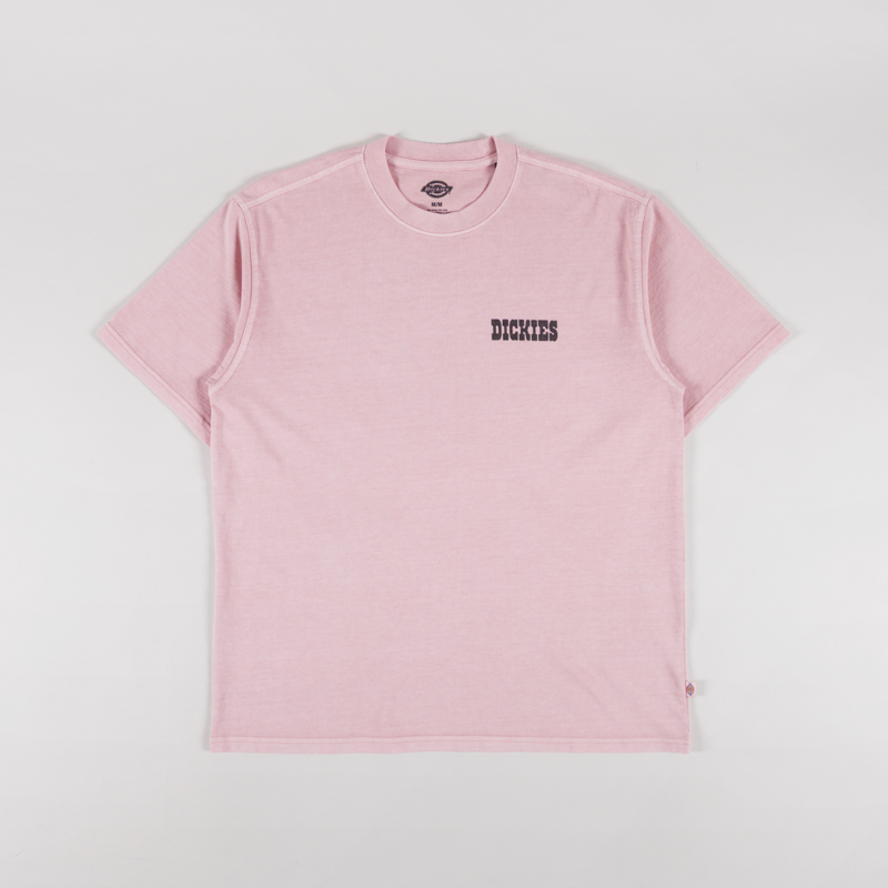 Dickies Buchtell T Shirt Bridal Rose-1