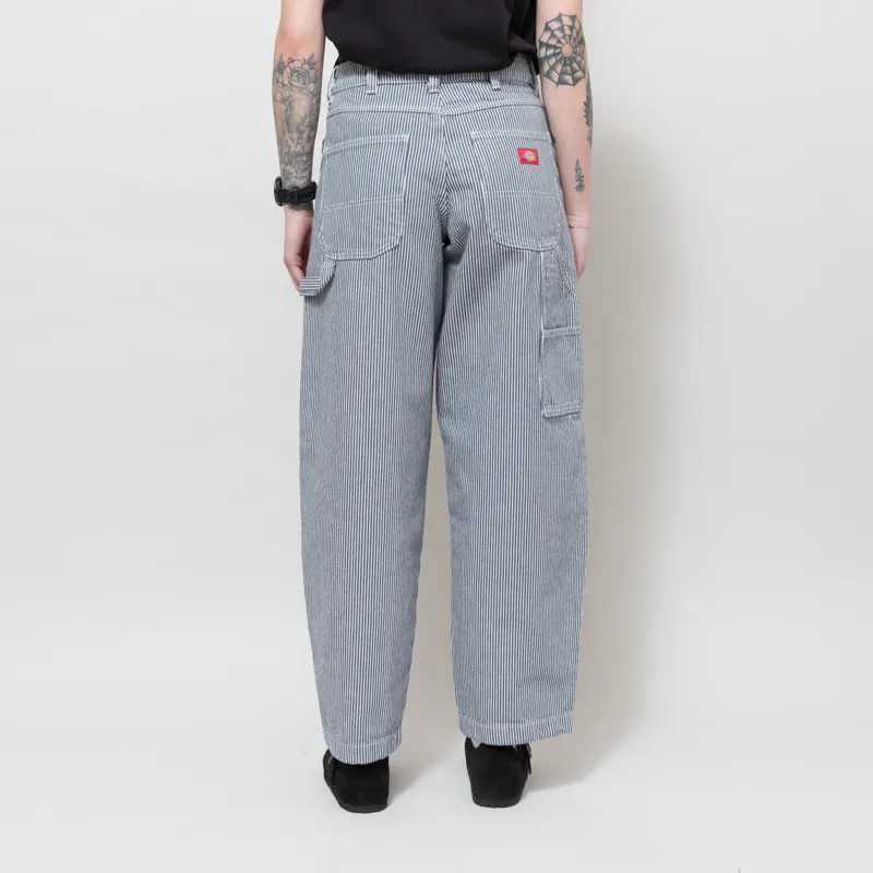 Dickies Womens Hickory Loose Carpenter Jeans Retro Indigo-2