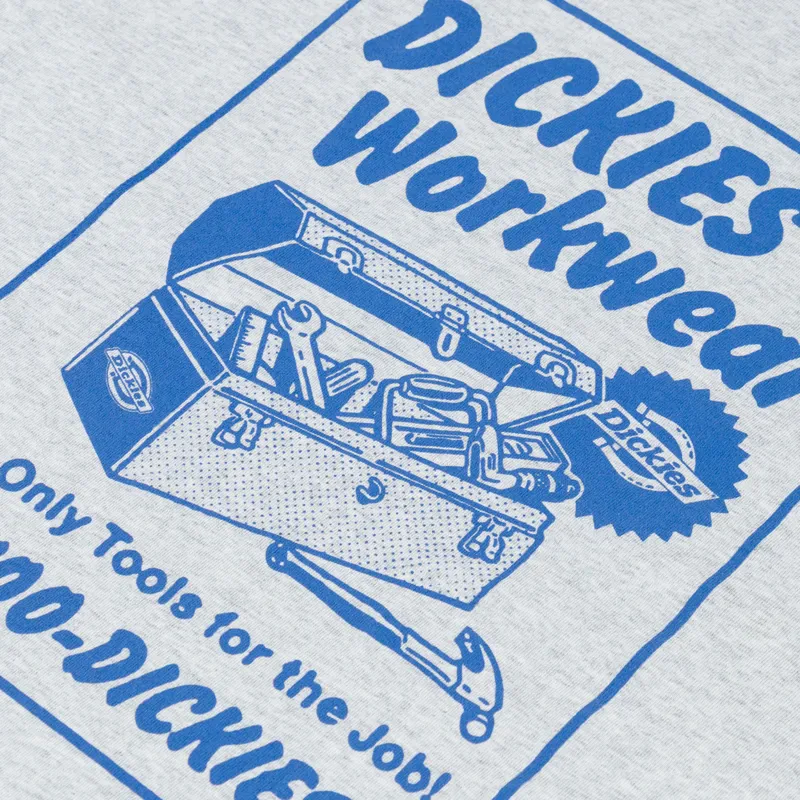 Dickies Dry Ridge T Shirt Light Grey-4