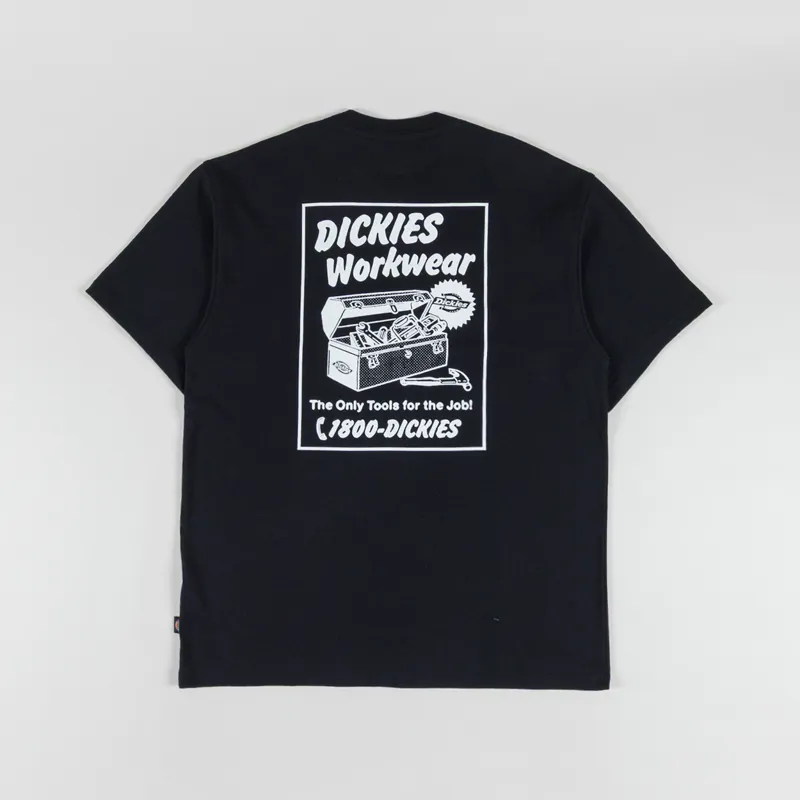 Dickies Dry Ridge T Shirt Black