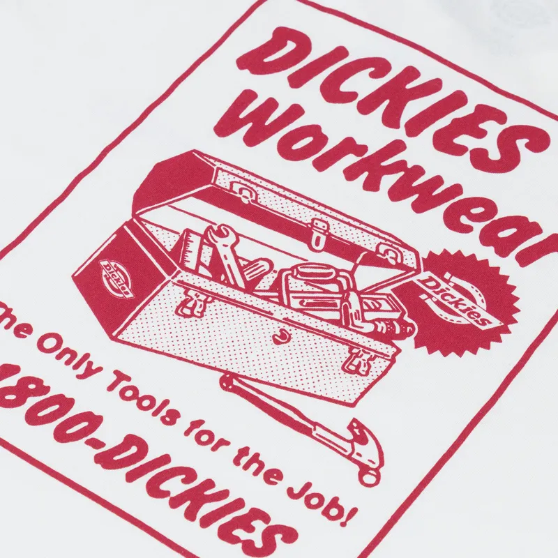 Dickies Dry Ridge T Shirt Egret-5