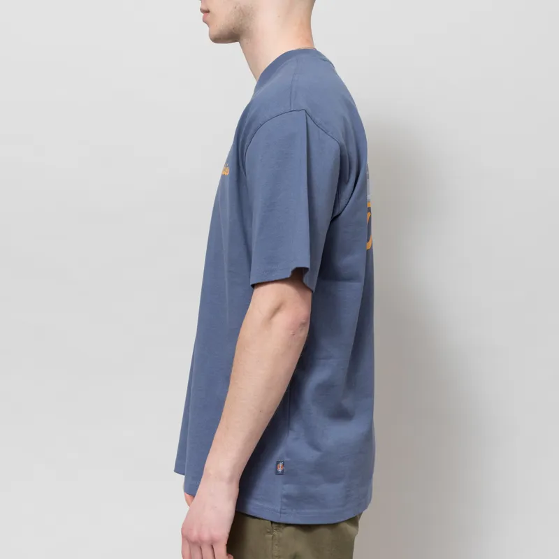 Dickies Wellsville T Shirt Retro Indigo-3