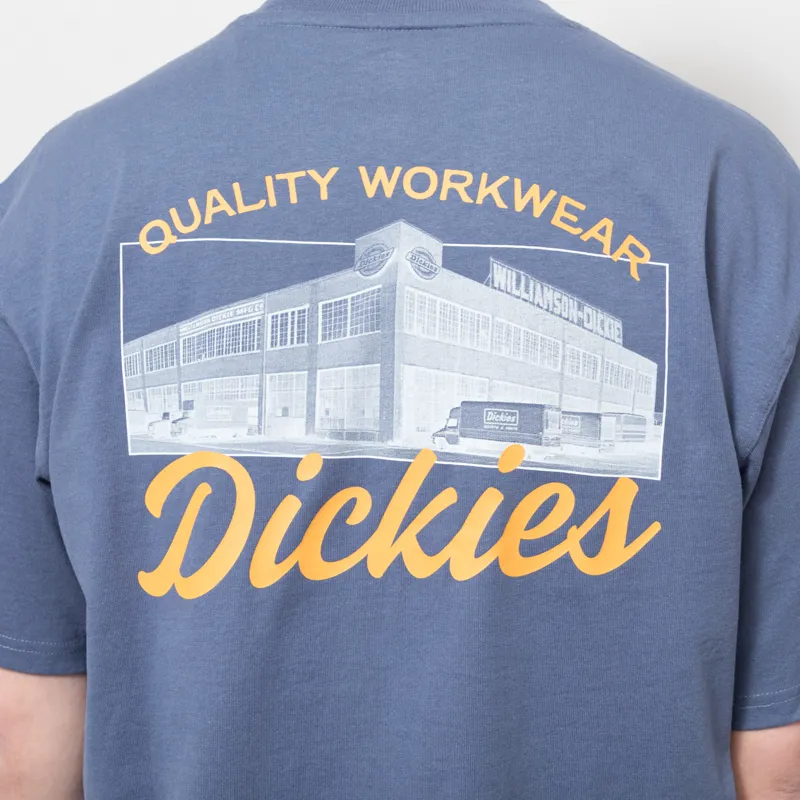Dickies Wellsville T Shirt Retro Indigo-5