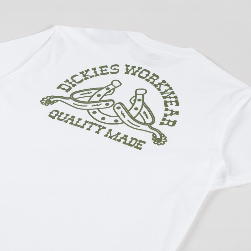 Dickies Bettsville T Shirt White-2