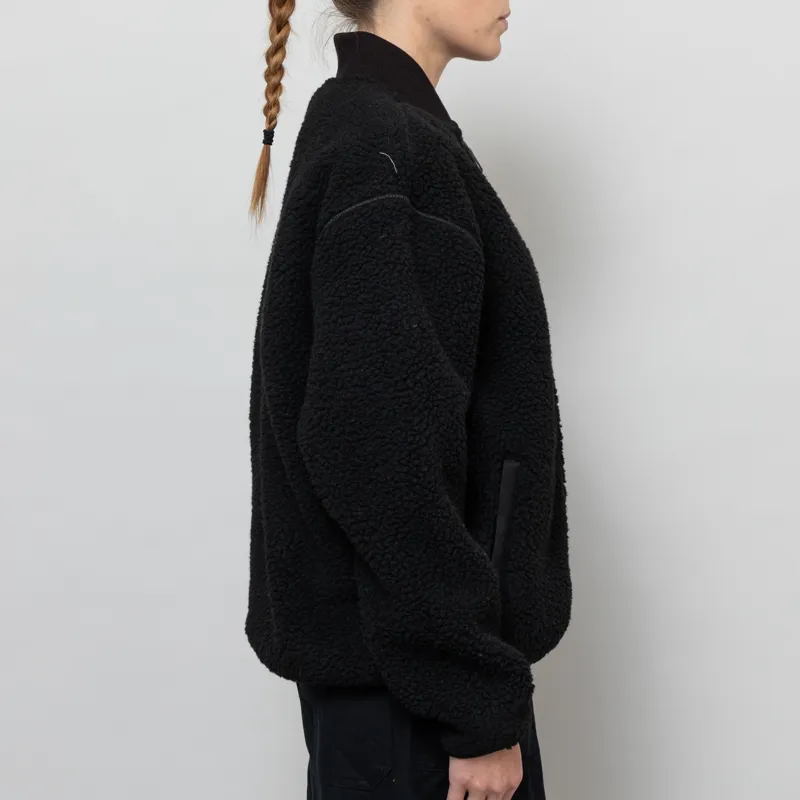 Dickies Womens Central Bomber Jacket Black-4