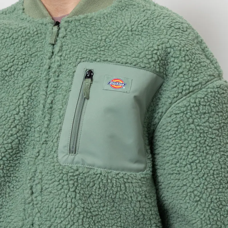 Dickies Womens Central Bomber Jacket Sea Spray-6