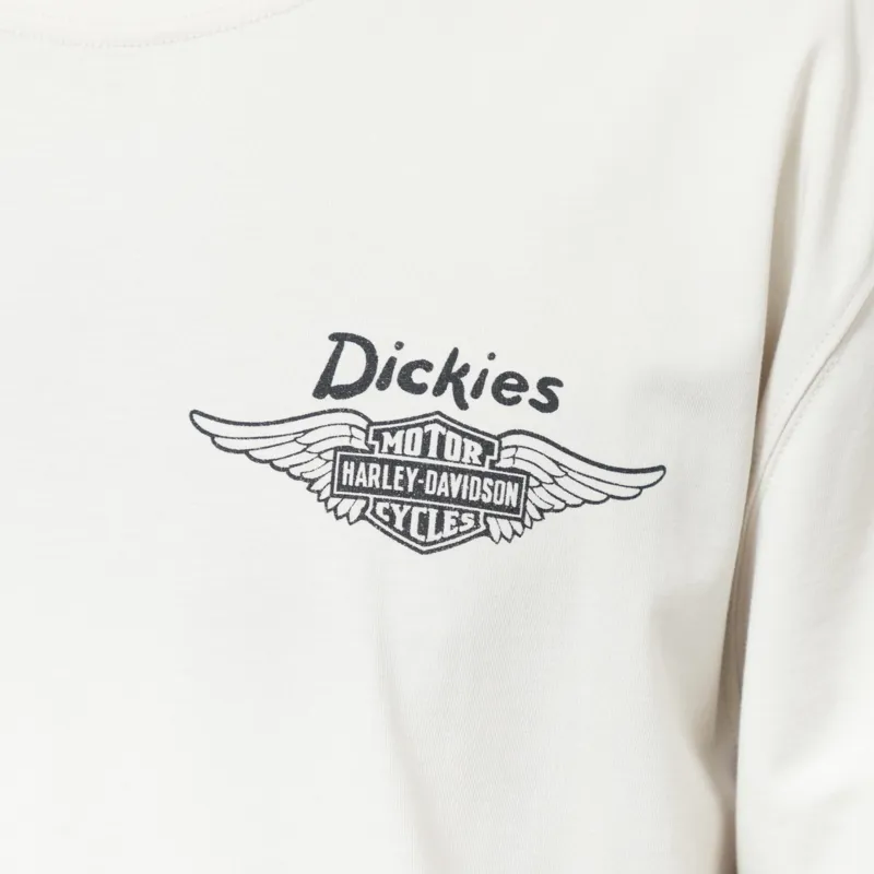 Dickies x Harley-Davidson Vintage Wash T Shirt Bone-3