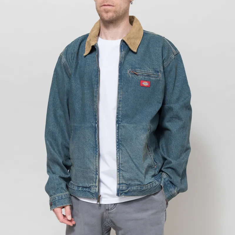 Dickies Denim Painter Jacket Khaki Tinted Blue