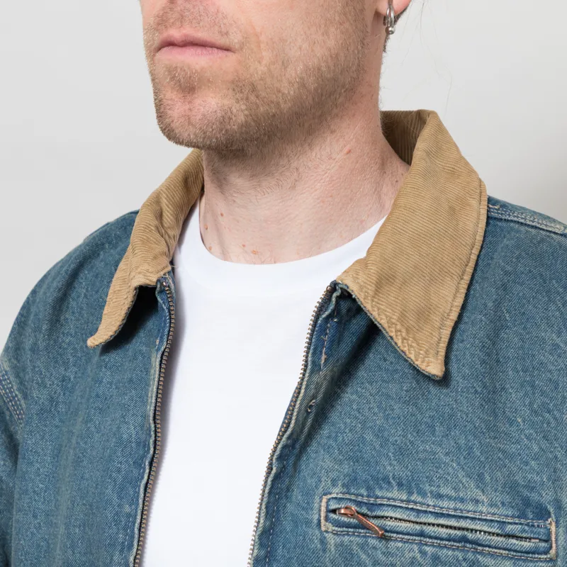 Dickies Denim Painter Jacket Khaki Tinted Blue-3