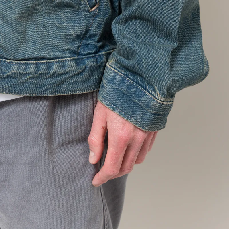 Dickies Denim Painter Jacket Khaki Tinted Blue-6
