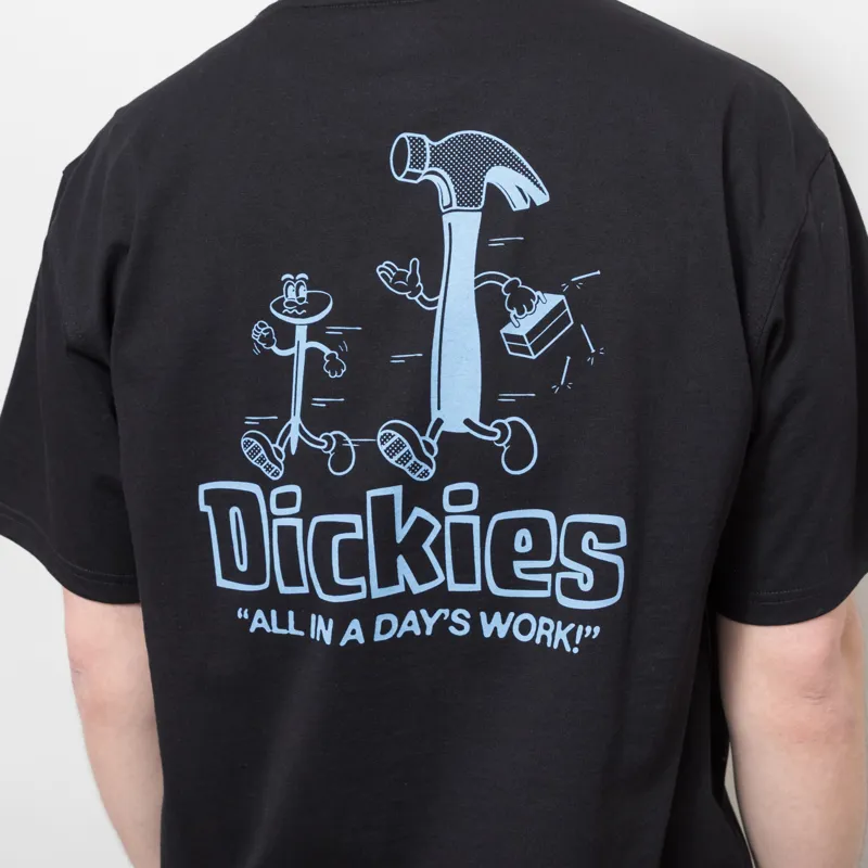 Dickies Fairlawn T Shirt Black-5