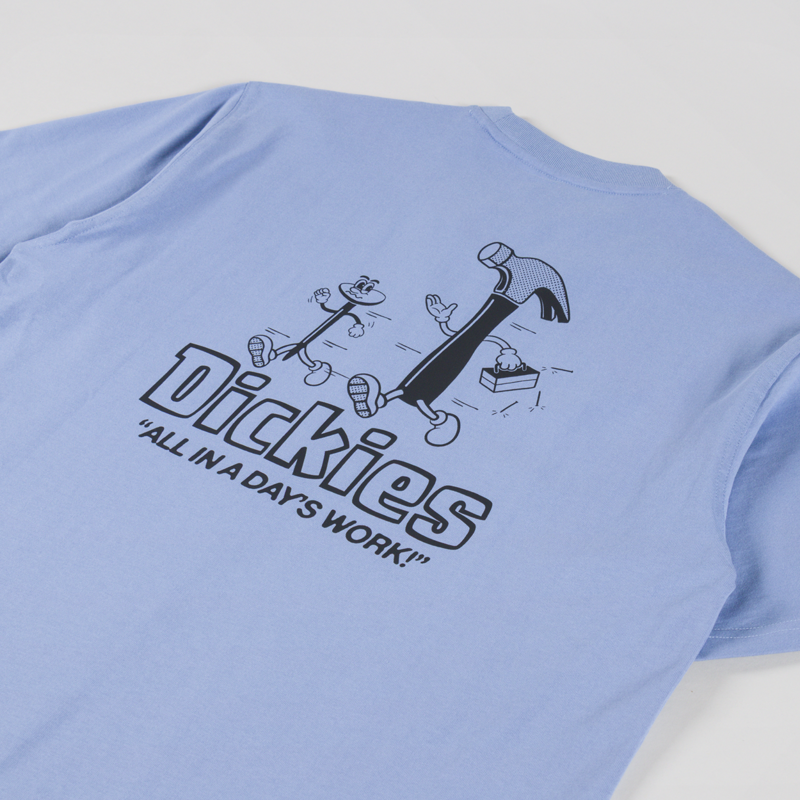 Dickies Fairlawn T Shirt Endless Sky-2