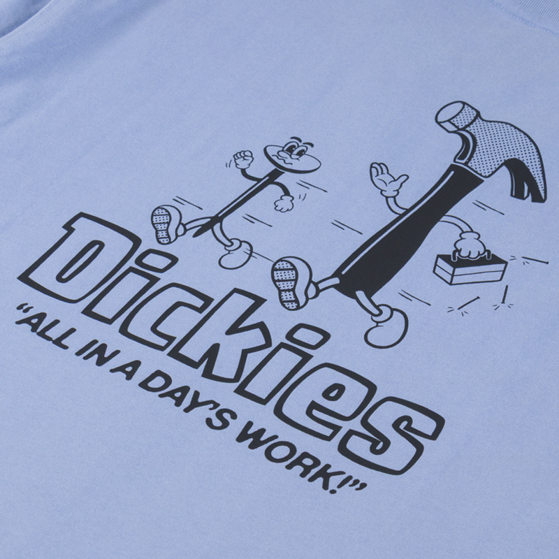 Dickies Fairlawn T Shirt Endless Sky-4