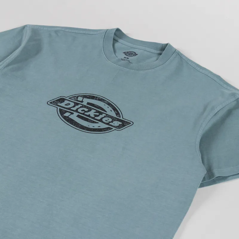 Dickies Plainville T Shirt Stormy Sea-1