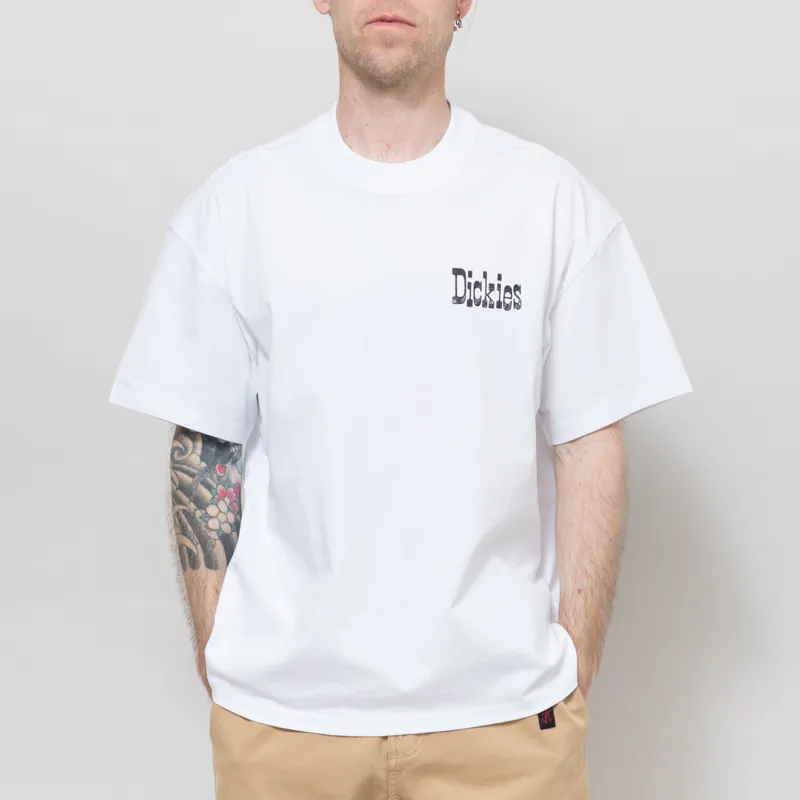 Dickies Polk T Shirt White-2