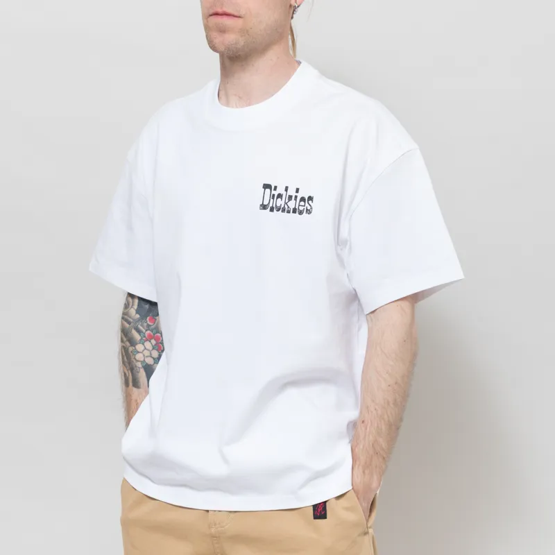 Dickies Polk T Shirt White-1