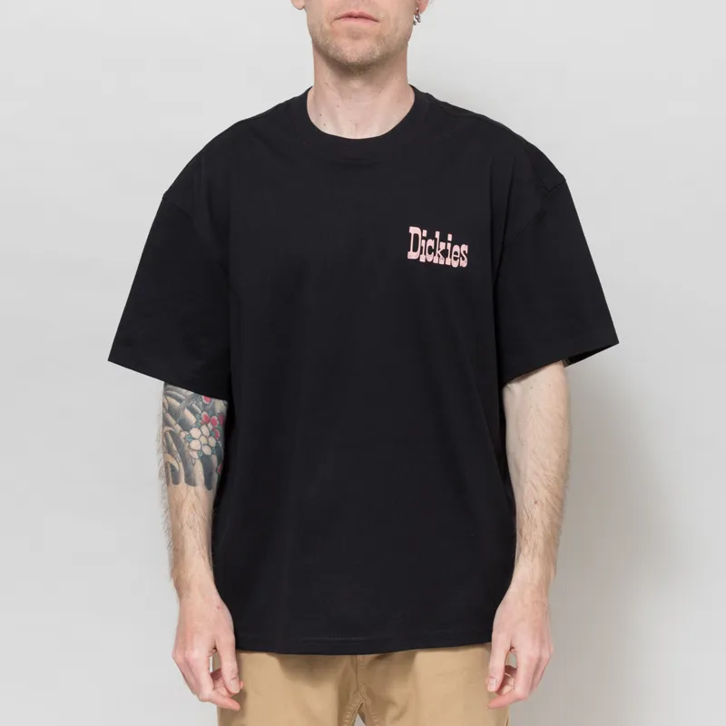 Dickies Polk T Shirt Black-2