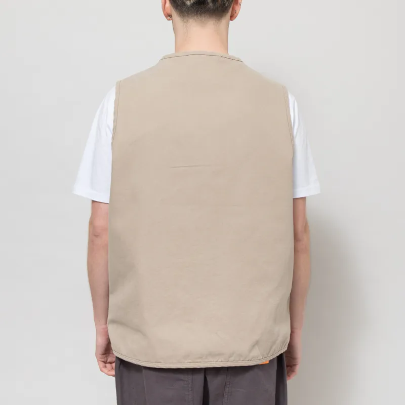 Dickies Canvas Summer Vest Desert Sand-3