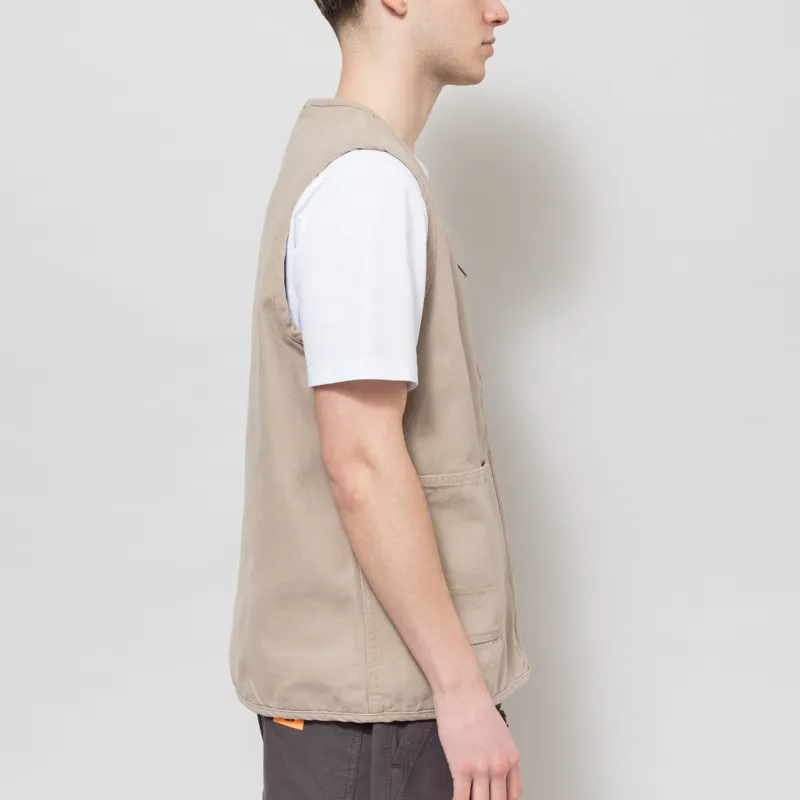 Dickies Canvas Summer Vest Desert Sand-4