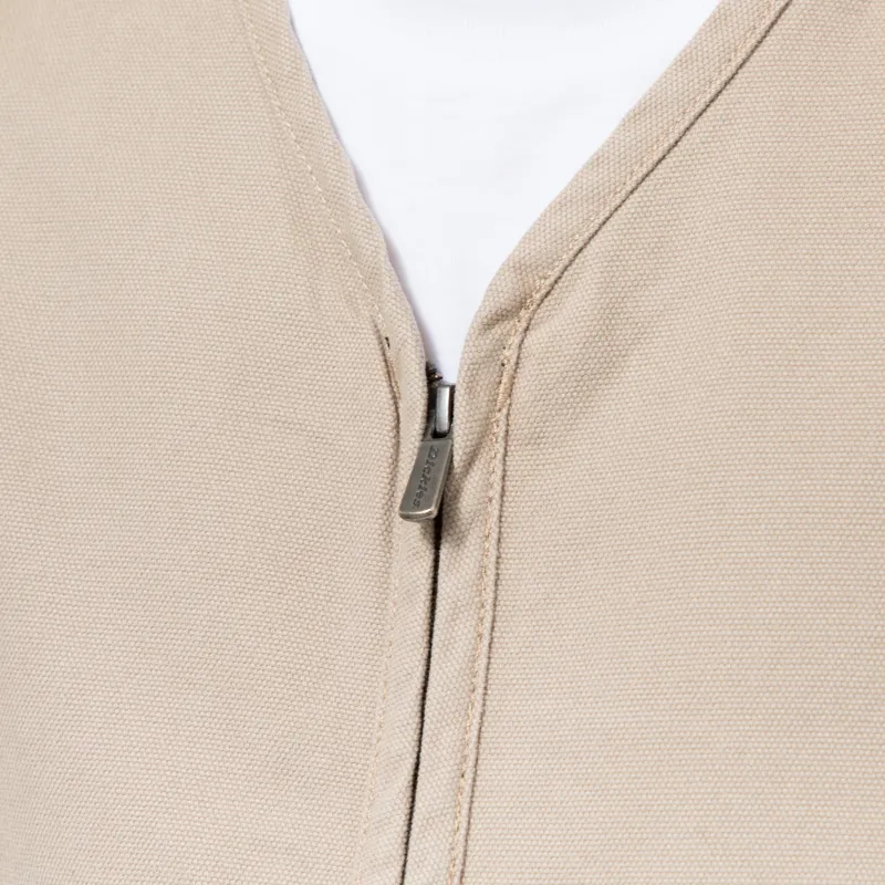 Dickies Canvas Summer Vest Desert Sand-6