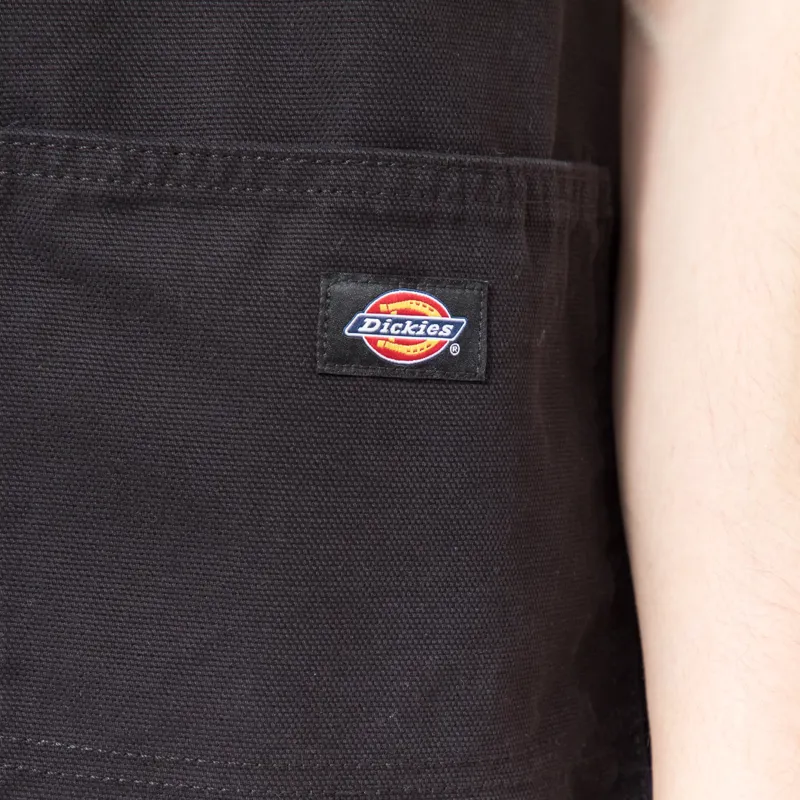 Dickies Canvas Summer Vest Black-6