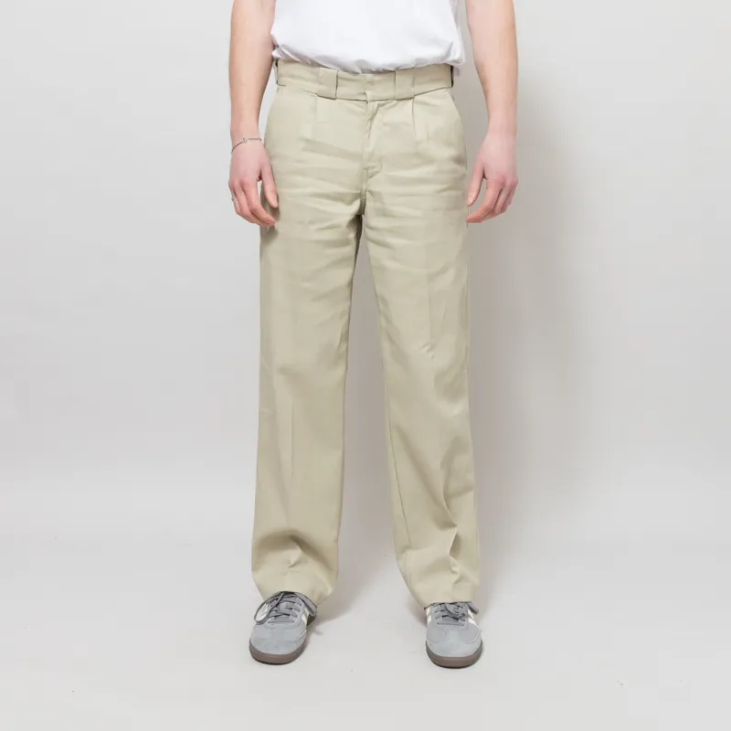 Dickies Hemp Twill Work Trousers Eucalyptus