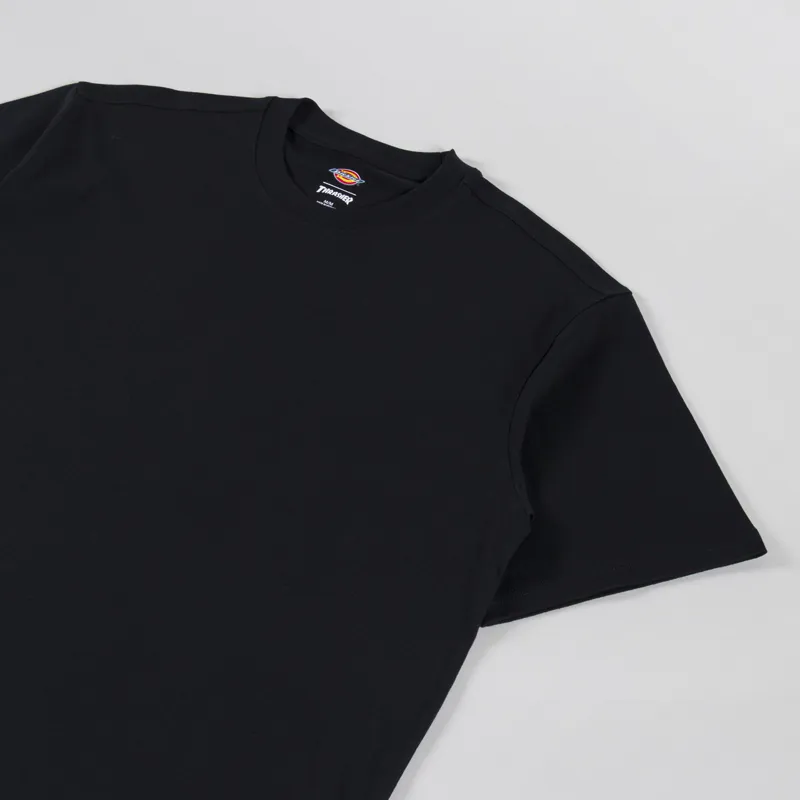 Dickies x Thrasher T Shirt Black-3