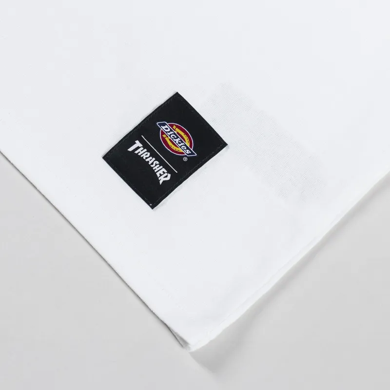 Dickies x Thrasher T Shirt White-6