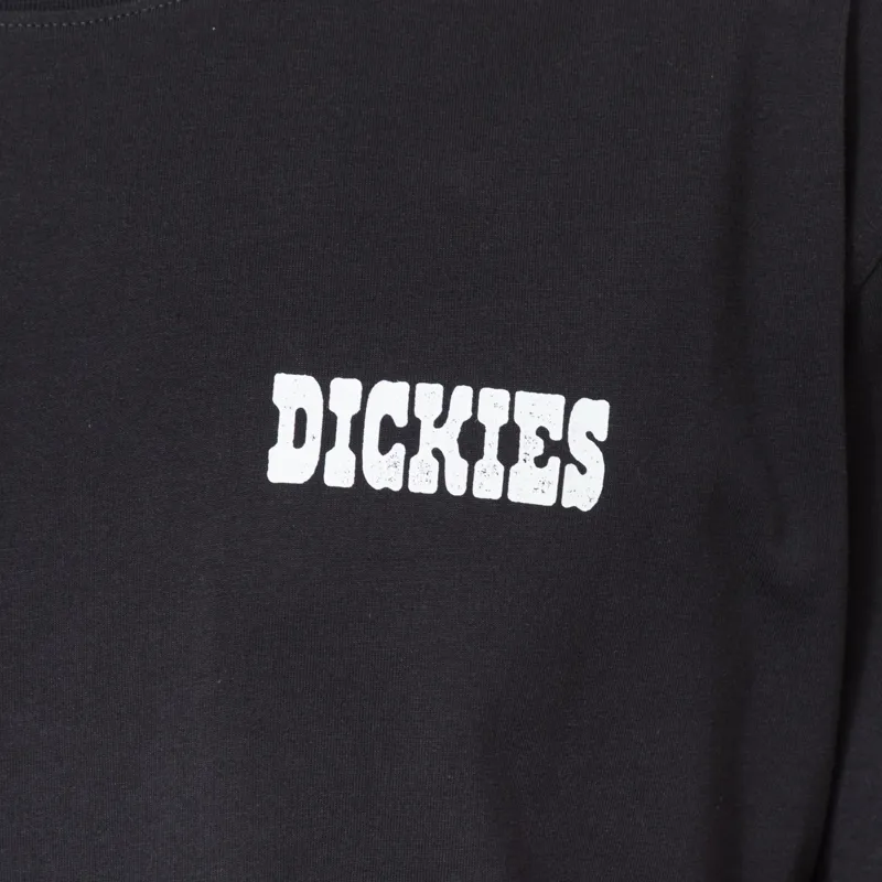 Dickies Plain City T Shirt Black-5