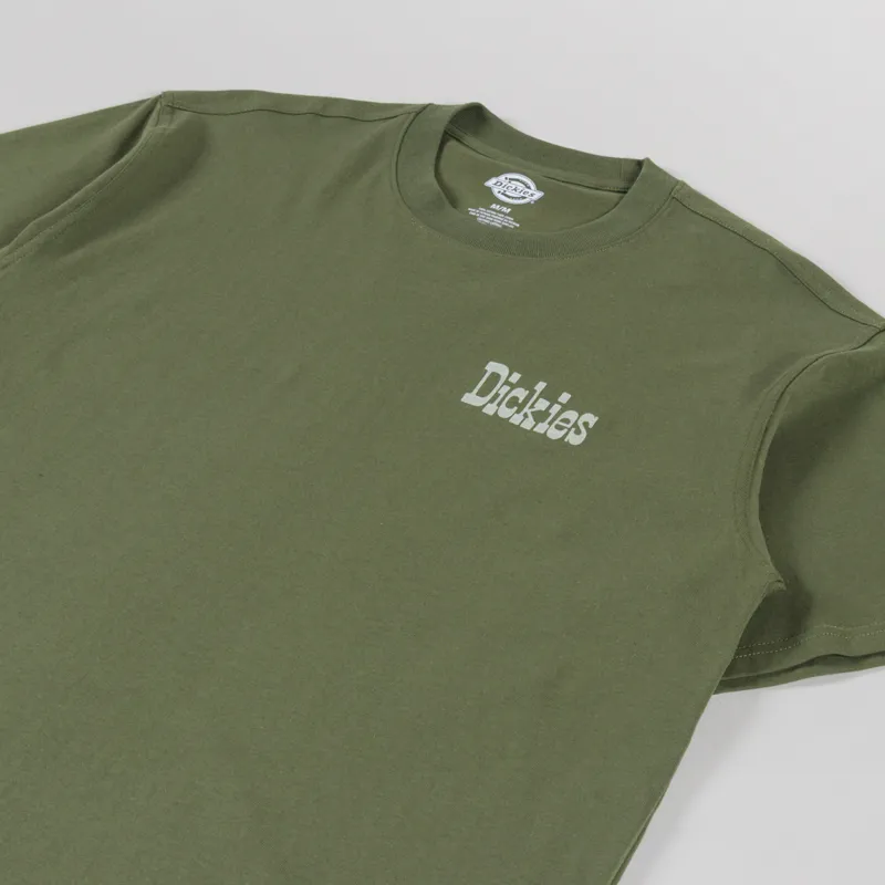 Dickies Vernal T Shirt Cypress-3