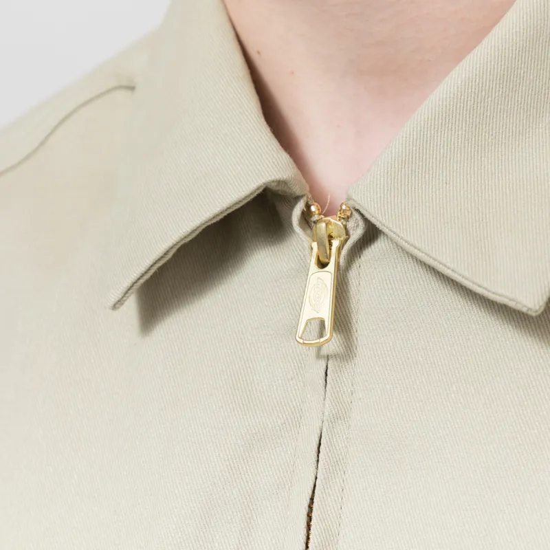 Dickies Hemp Twill Trucker Jacket Eucalyptus-5