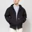 Dickies Unlined Canvas Hooded Bomber Jacket Black