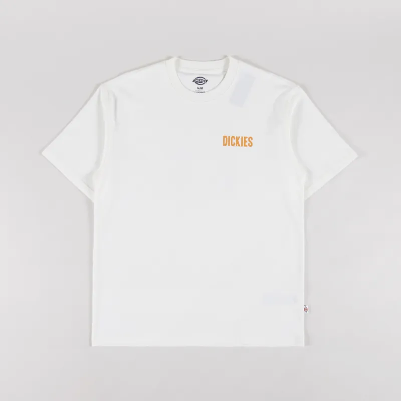 Dickies Wolfhurst T Shirt Egret-1