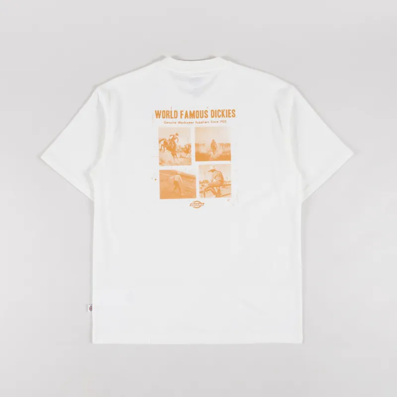 Dickies Wolfhurst T Shirt Egret