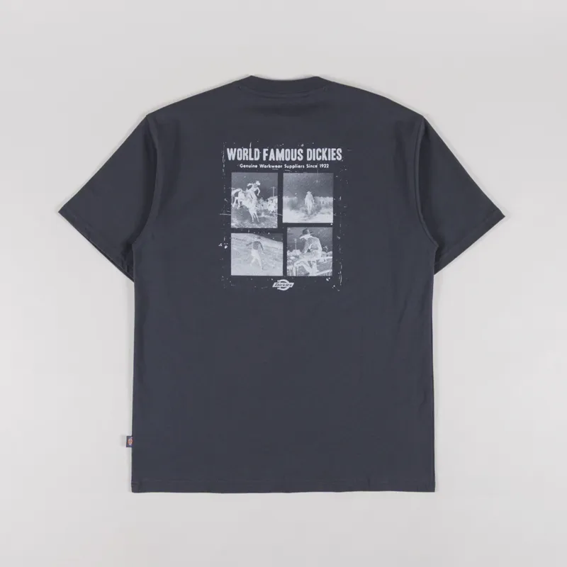 Dickies Wolfhurst T Shirt Charcoal Grey