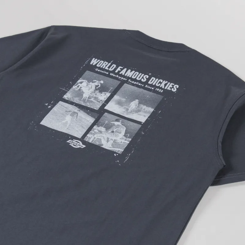 Dickies Wolfhurst T Shirt Charcoal Grey-2