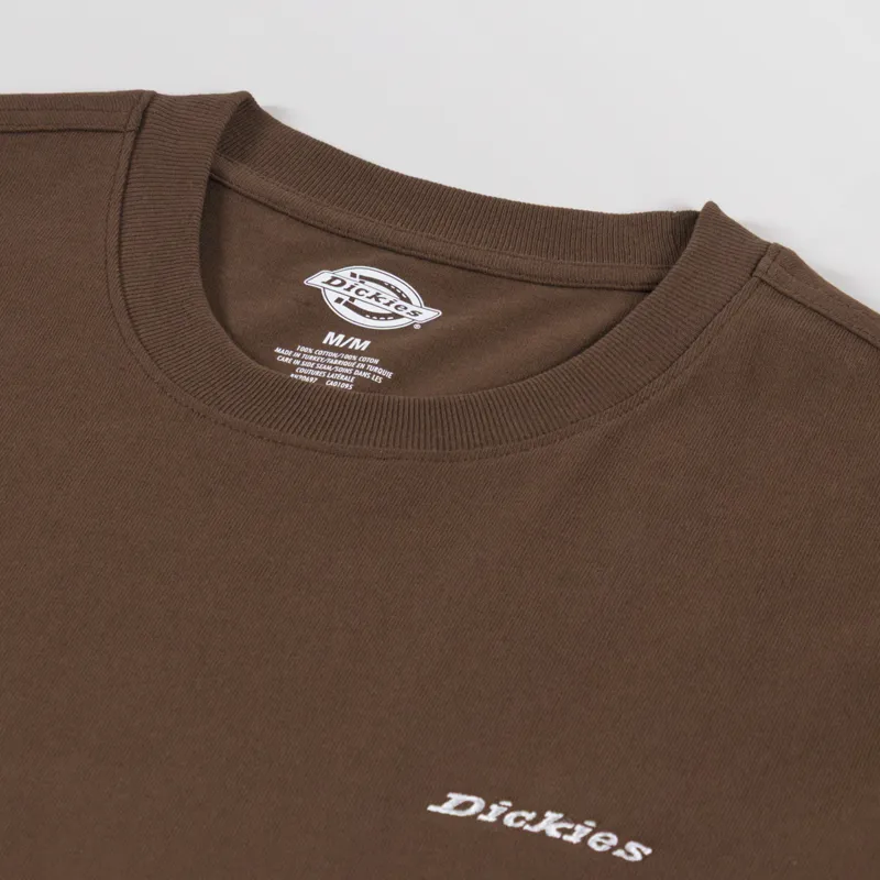 Dickies Loretto T Shirt Timber Brown-2