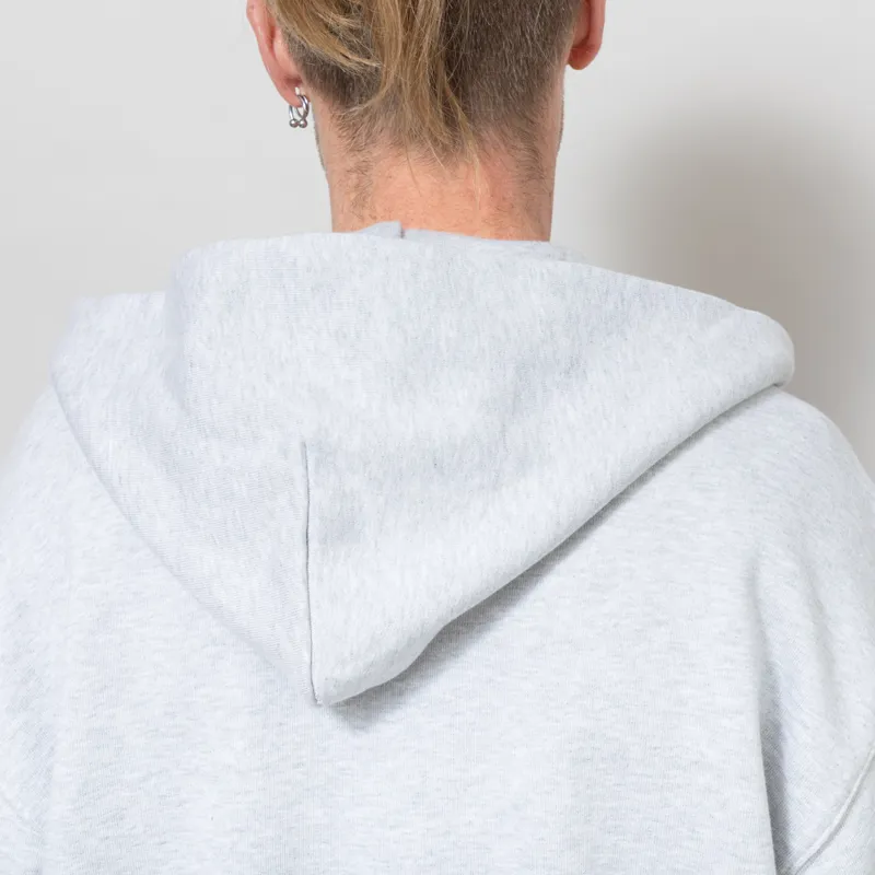 Dickies Fostoria Zip Pullover Hoodie Light Grey-3