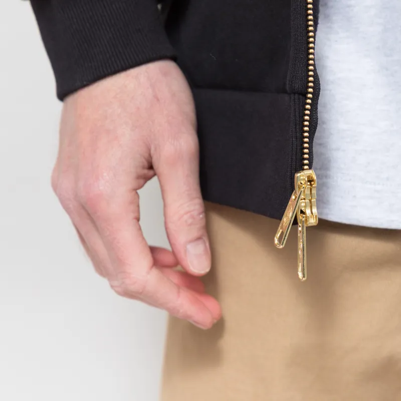 Dickies Fostoria Zip Pullover Hoodie Black-7